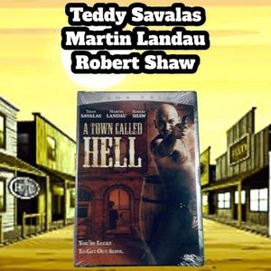 Telly Savalas, Robert Shaw in A Town Called Hell a Western on DVD! NEW!